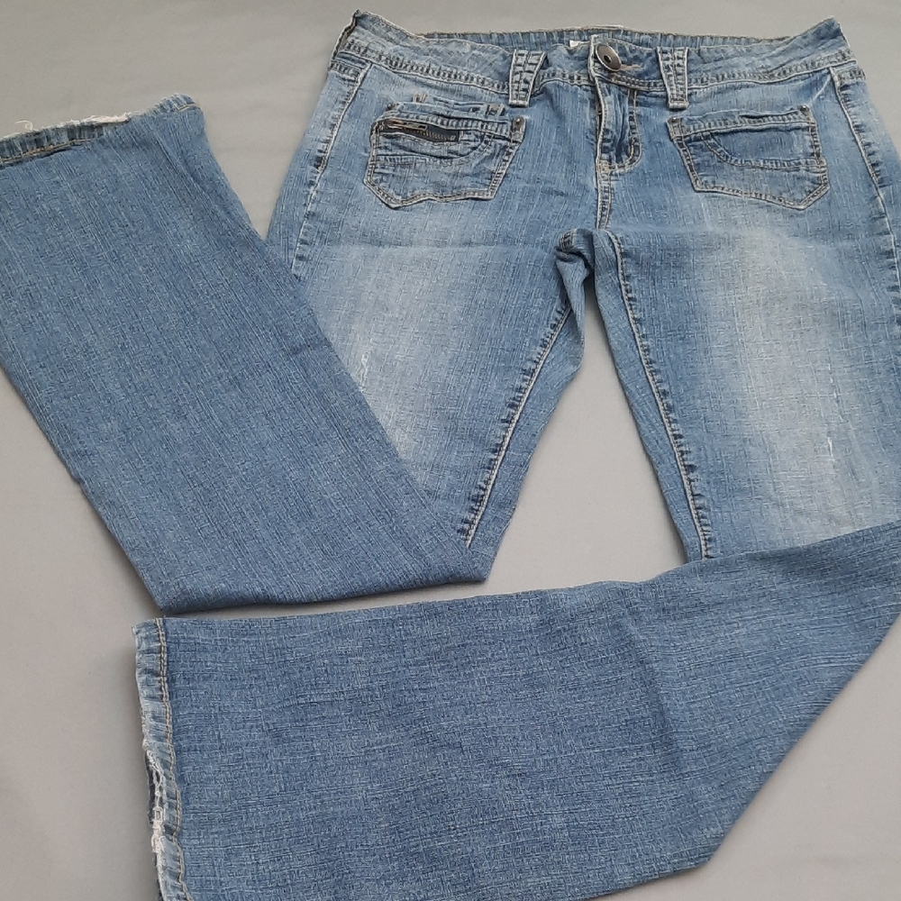 So Wear It Declare It Light Blue Boot Cut Jeans - Size 11